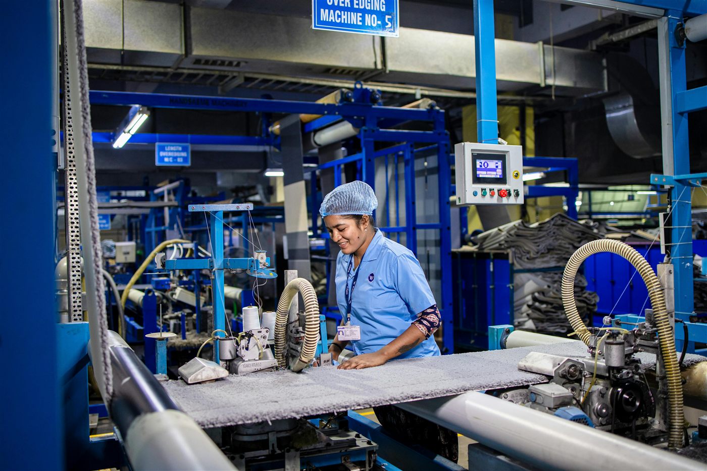 MSME production floor in operation